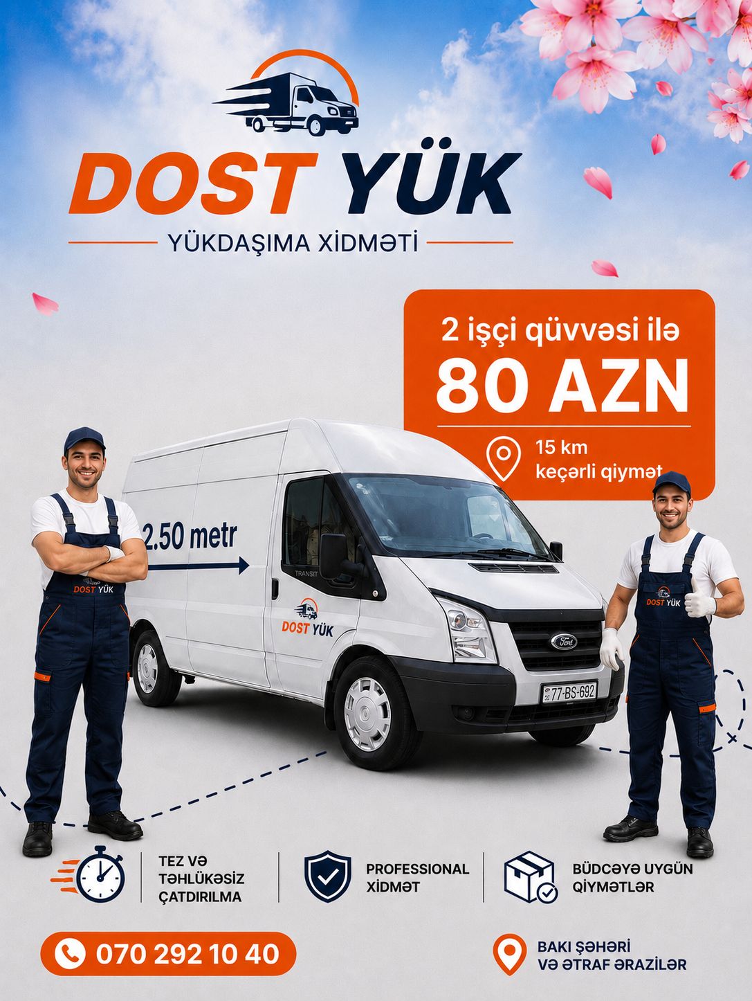 Dost Yük Yükdaşıma Xidməti - Tenderyard
