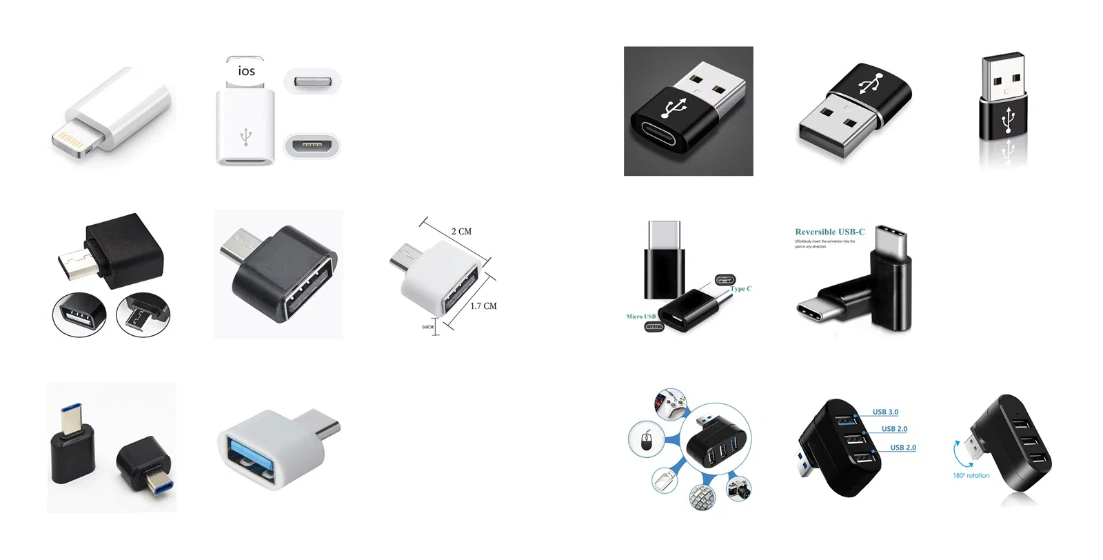 USB, Type-C və Micro USB OTG Adapterlər - Tenderyard