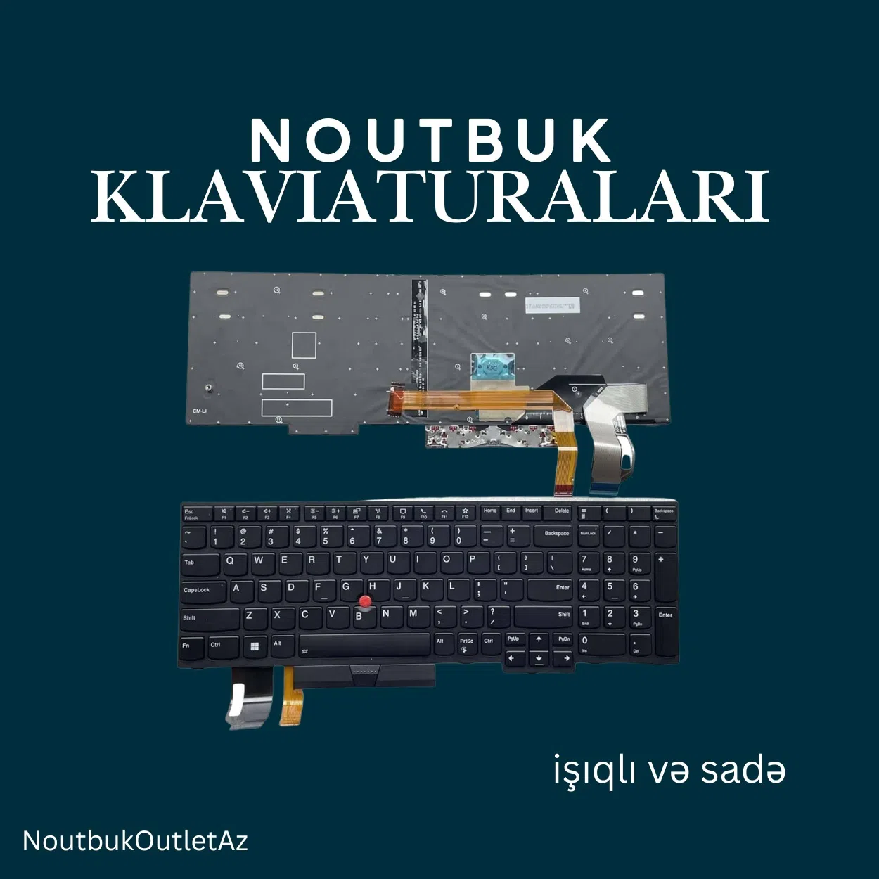 Noutbuk Klaviaturaları (İşıqlı və Sadə) - Tenderyard