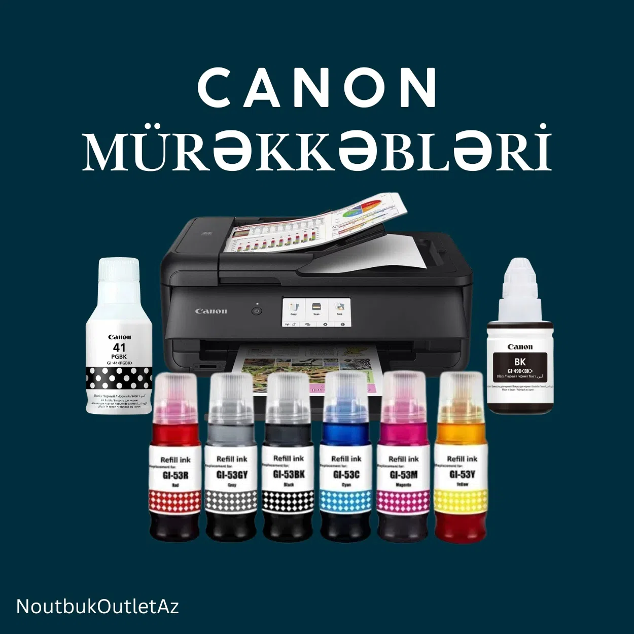 canon printer mürəkkəbləri - Tenderyard