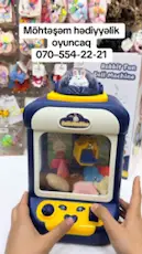 Musiqili Mini Oyuncaq Kran Aparatı - Tenderyard