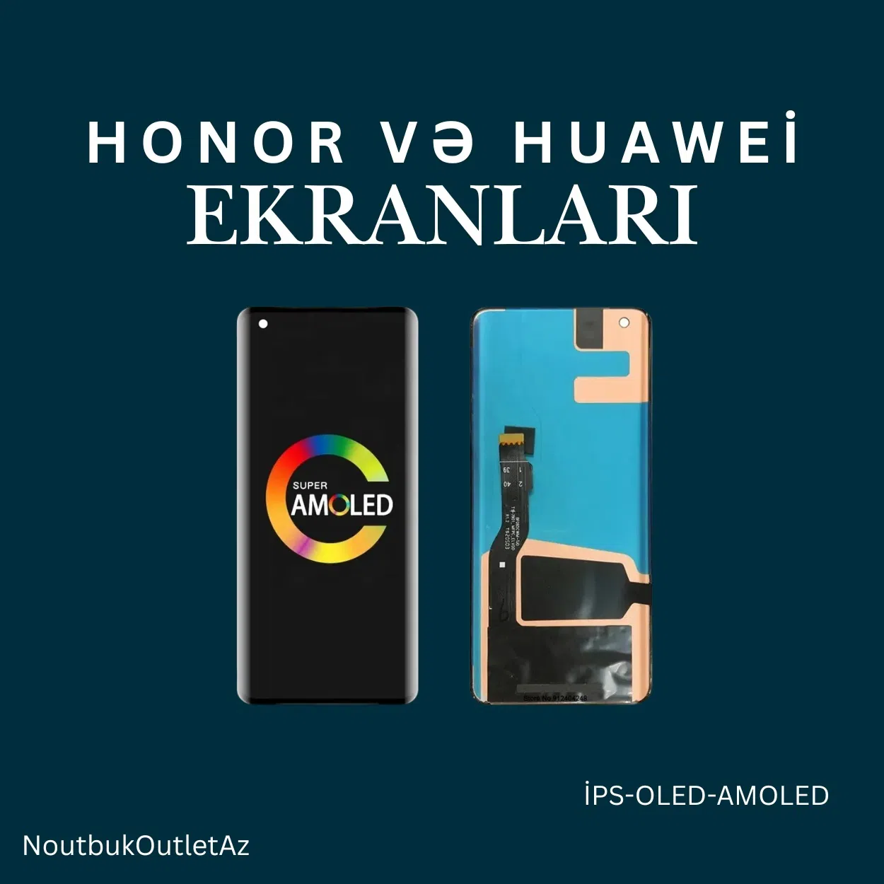 Honor və Huawei Ekranları (IPS, OLED, AMOLED) - Tenderyard
