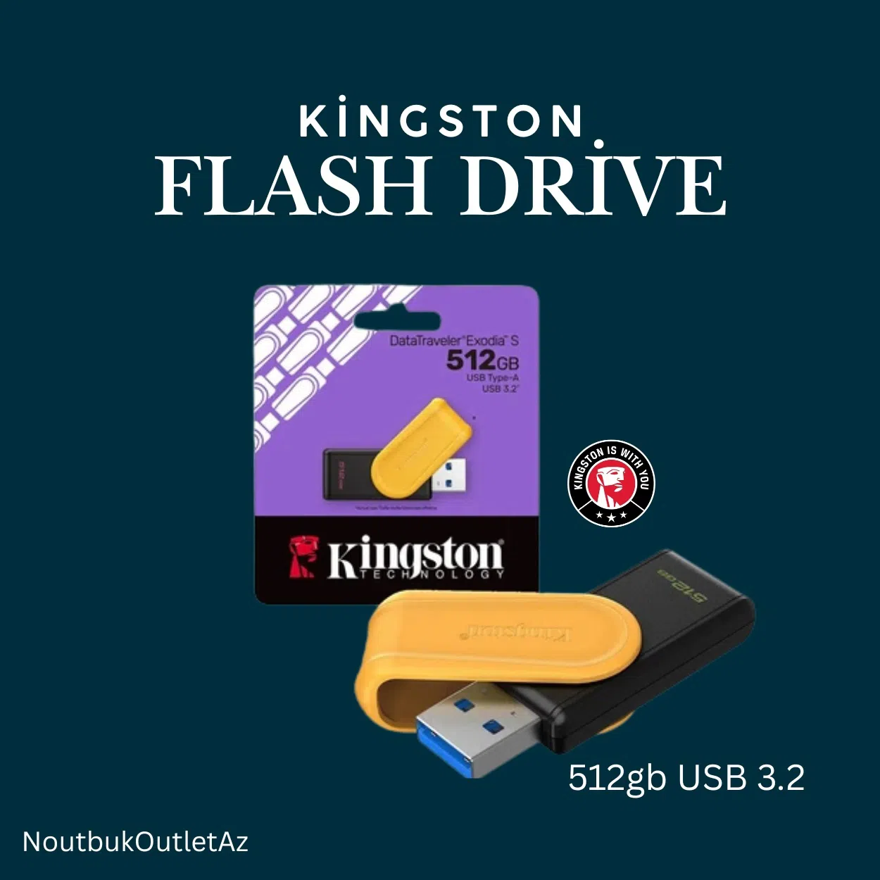 512 GB USB Flash kart, Plastik material - Tenderyard