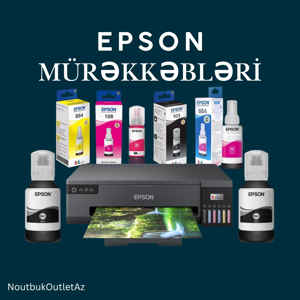 Epson Printer Mürəkkəbləri - Tenderyard