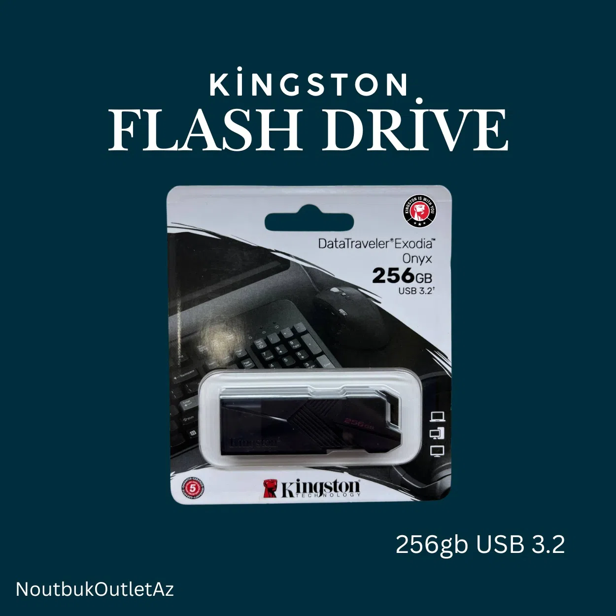 256 GB USB Flash kart, Plastik material - Tenderyard
