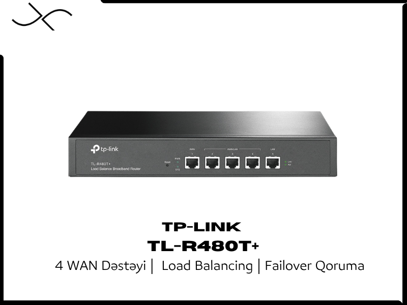 TP-Link TL-R480T+ Yük Balanslaşdıran Router - Tenderyard