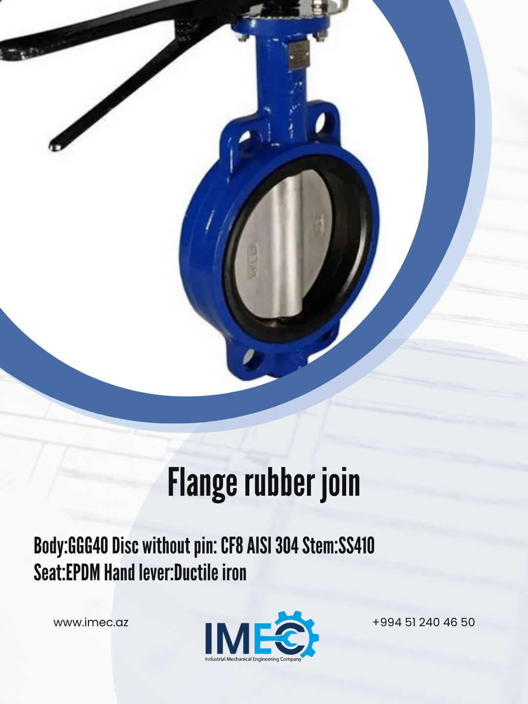 Flange Rubber Joint - Tenderyard
