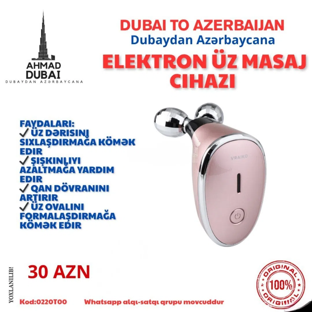 Üz üçün masaj cihazı - Tenderyard