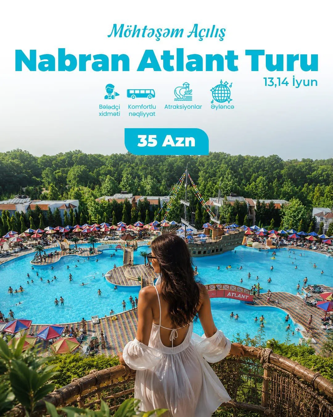 Nabran Atlant Xaçmaz səyahət turu - Tenderyard